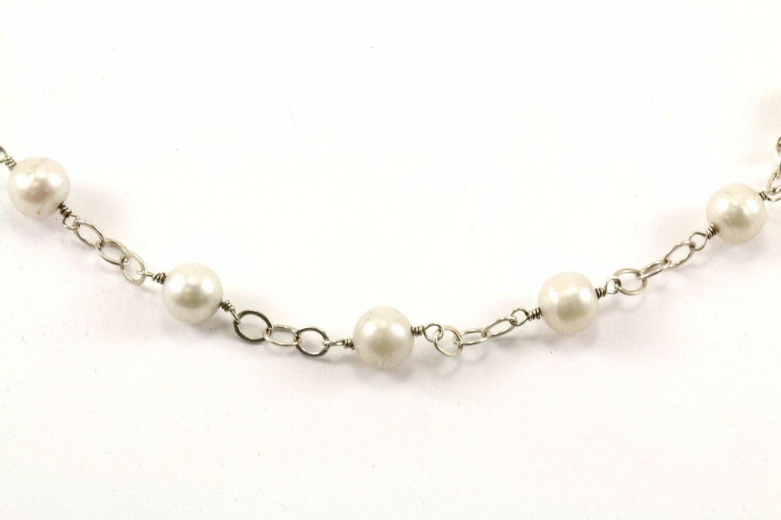 Vintage Perlen Design Kette 925 Sterling Nc 12(123765809577 von GabrielStar