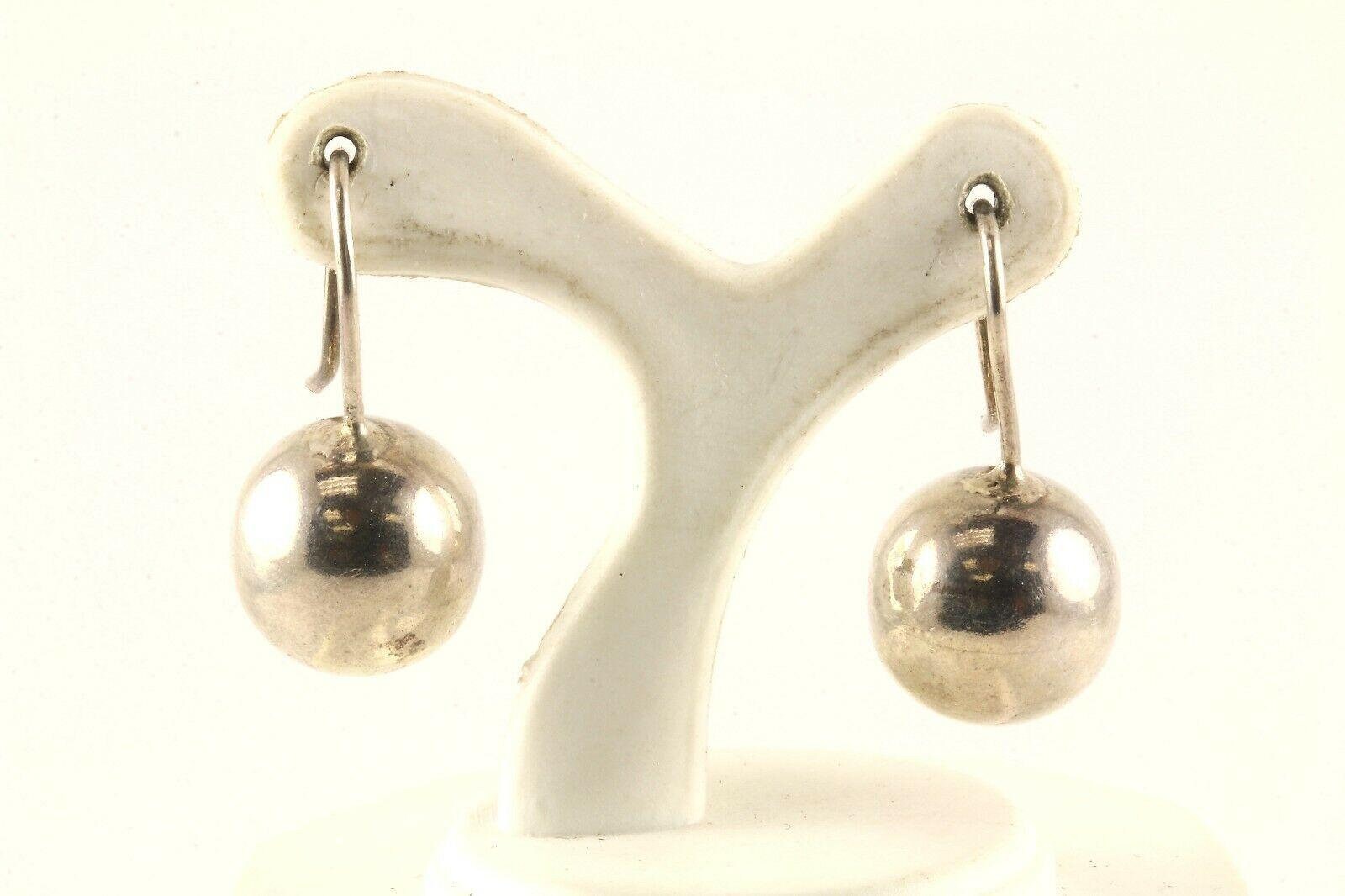 Vintage Perlen Design Ohrhänger Ohrringe 925 Sterling Silber Er 317 von GabrielStar