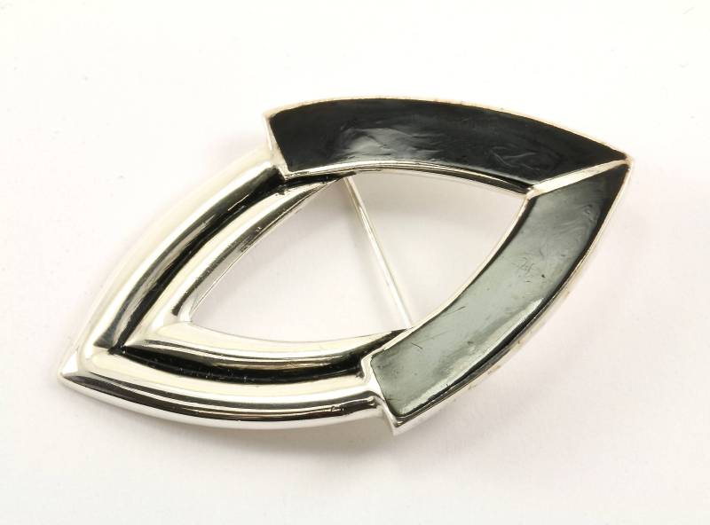 Vintage Raute Form Anstecknadel/Brosche 925 Sterling Bb 725-E von GabrielStar