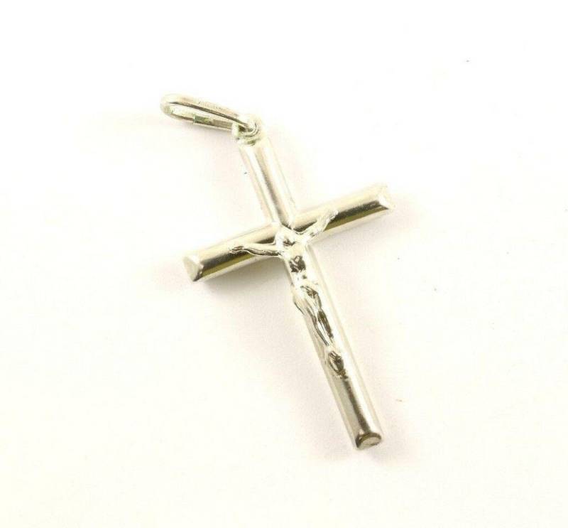 Vintage Religionskreuz Jesus Christus Pendant 925 Sterling Pd 2008 | 273818581730 von GabrielStar