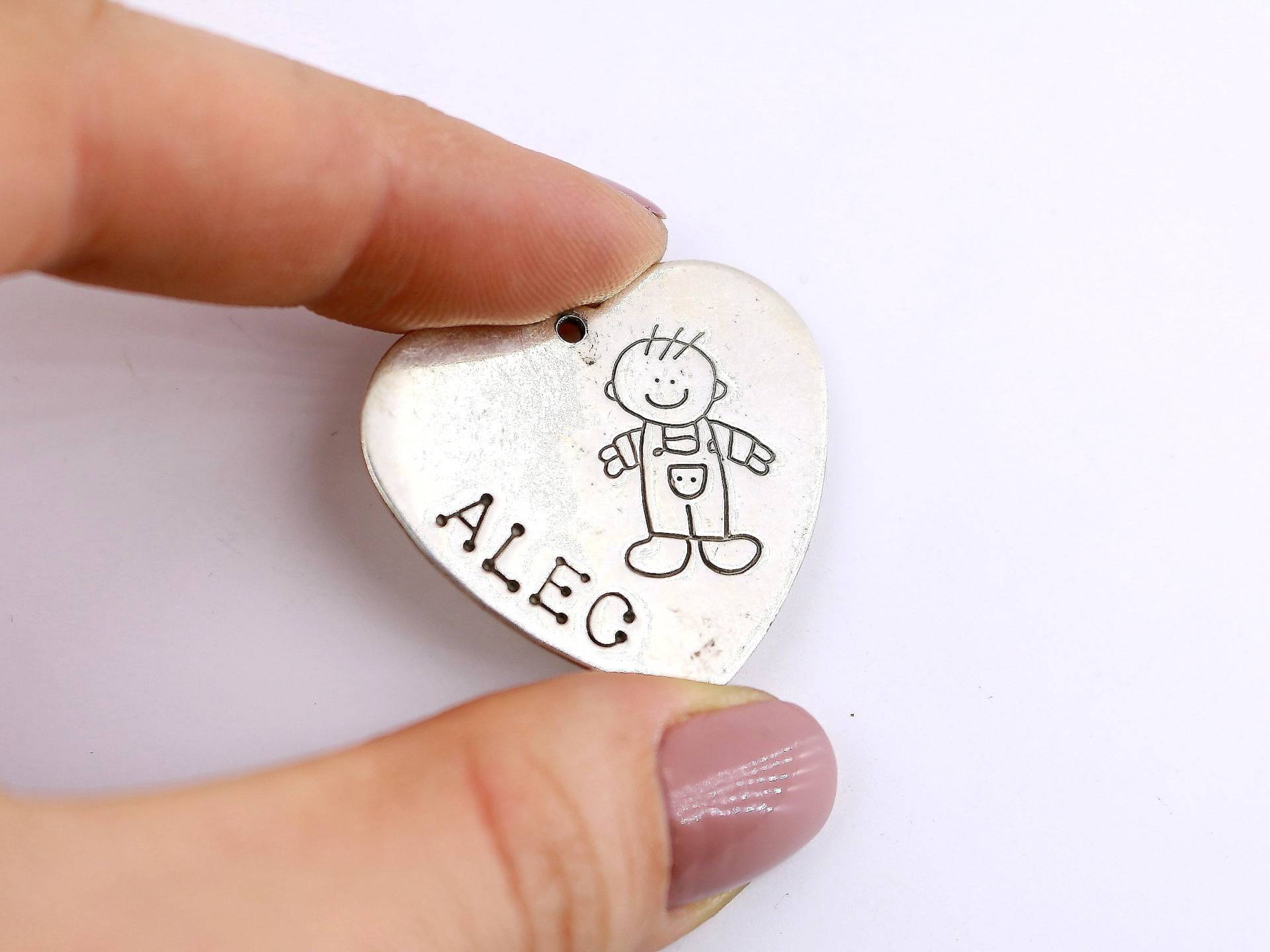 Vintage Schöne Lucy Ann Designer Alec Name Design Anhänger 925 Sterling Pd 1923 Vintage Schöne Lucy Ann Designer Alec Name Design Anhänger 925 Sterling Pd 1923 von GabrielStar