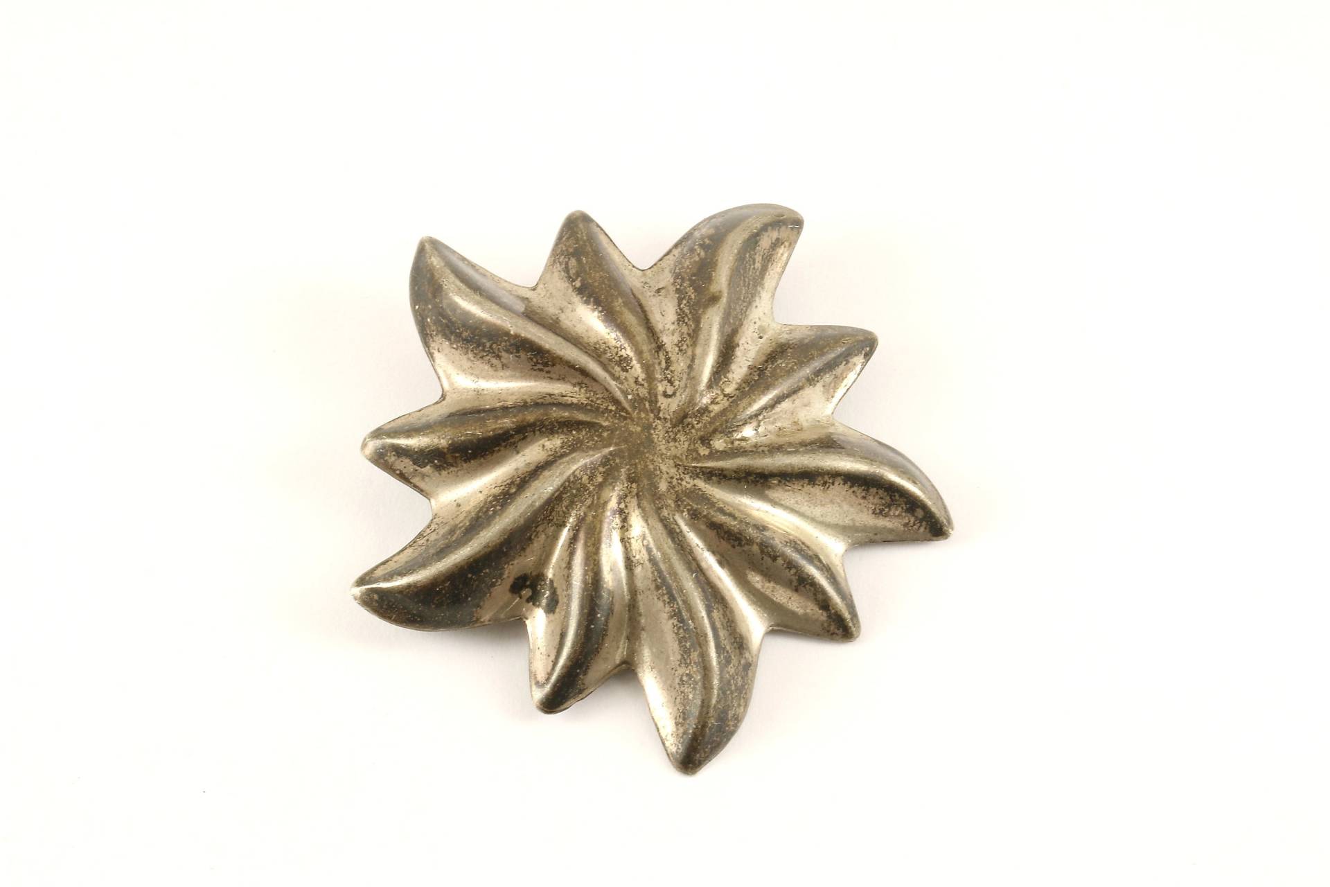 Vintage Silber Große Blume Stern Design Pin/Brosche 925 Sterling Bb 1561 von GabrielStar