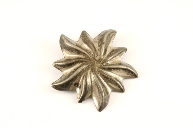 Vintage Silber Große Blume Stern Design Pin/Brosche 925 Sterling Bb 1561 von GabrielStar