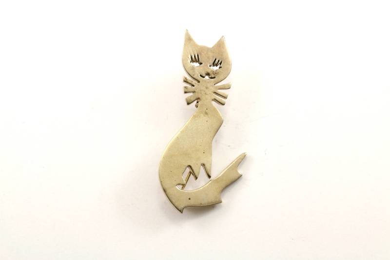 Vintage Taxco Katze Design Anstecknadel/Brosche 925 Sterling Bb 784-E Vintage Taxco Katze Design Anstecknadel/Brosche 925 Sterling Bb 784-E von GabrielStar