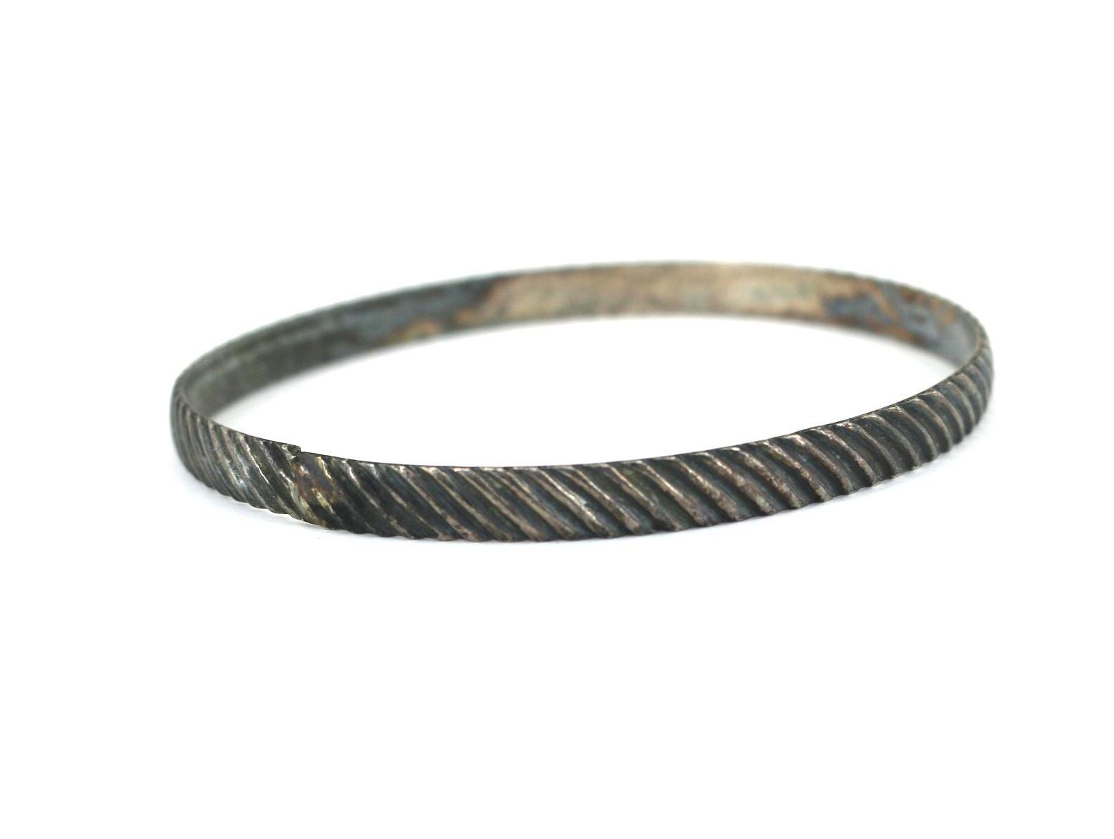 Vintage Twisted Design Armreif Armband 925 Sterling Br 2805 von GabrielStar