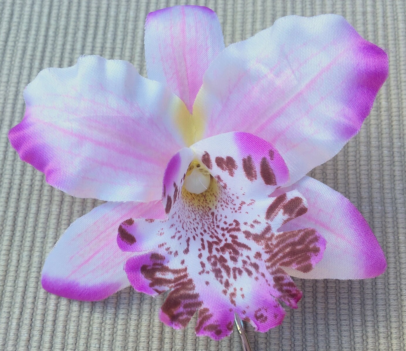 Braut Licht Lila Und Rosa Orchidee Bobby Pin, Dendrobium-Haar-Accessoire Braut Licht Lila Und Rosa Orchidee Bobby Pin, Dendrobium-Haar-Accessoire von GabrielasGarden