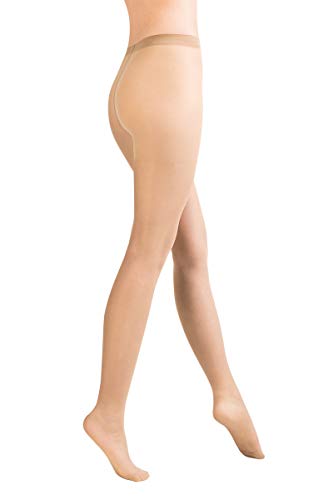 Gabriella Classic 20 DEN | Strumpfhosen für Damen | Einfarbige Feinstrumpfhose | Klassische Damenstrumpfhose | Sable XL von Gabriella