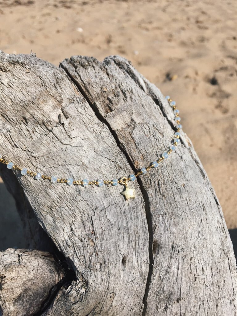 stern Quarz Halsband stern Quarz Halsband von GabrielleStoneDesign