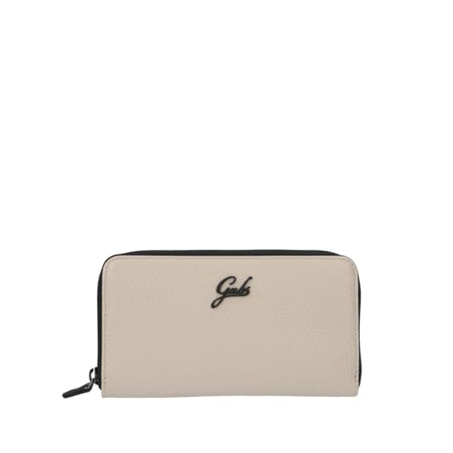 Gabs Geldbörse Gmoney17 Bull Black Zip Around C2006 Ecru, ekrü, 19 X 10 X 2.5 Cm, Reißverschluss Around von Gabs