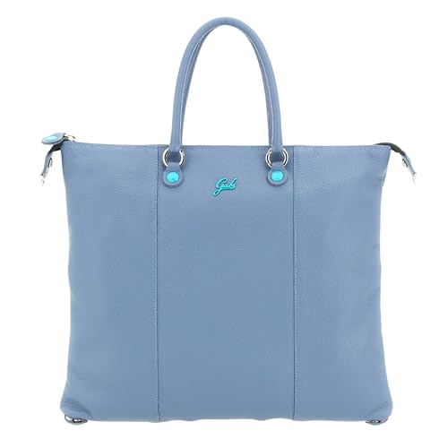 Gabs Handtasche G3 Plus L Basic Damen Leder Blau von Gabs