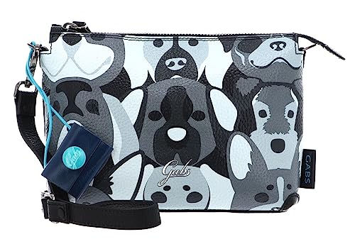 Gabs Josephine TG Animals + Bull Crossbody Bag S Pop Dogs Nero von Gabs