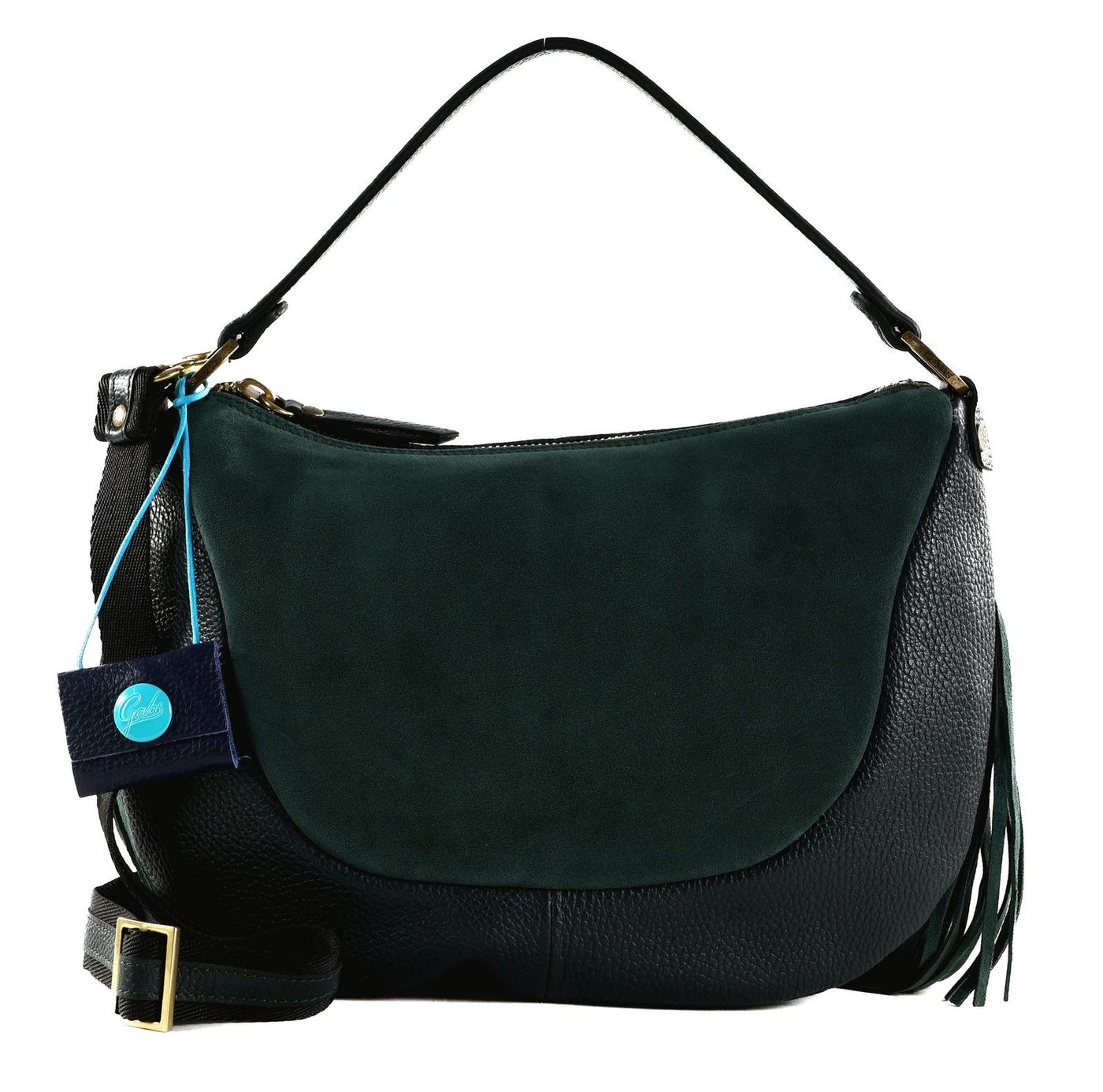 Gabs Schultertasche TG Bowling Bag, aus echtem Kalbsleder von Gabs