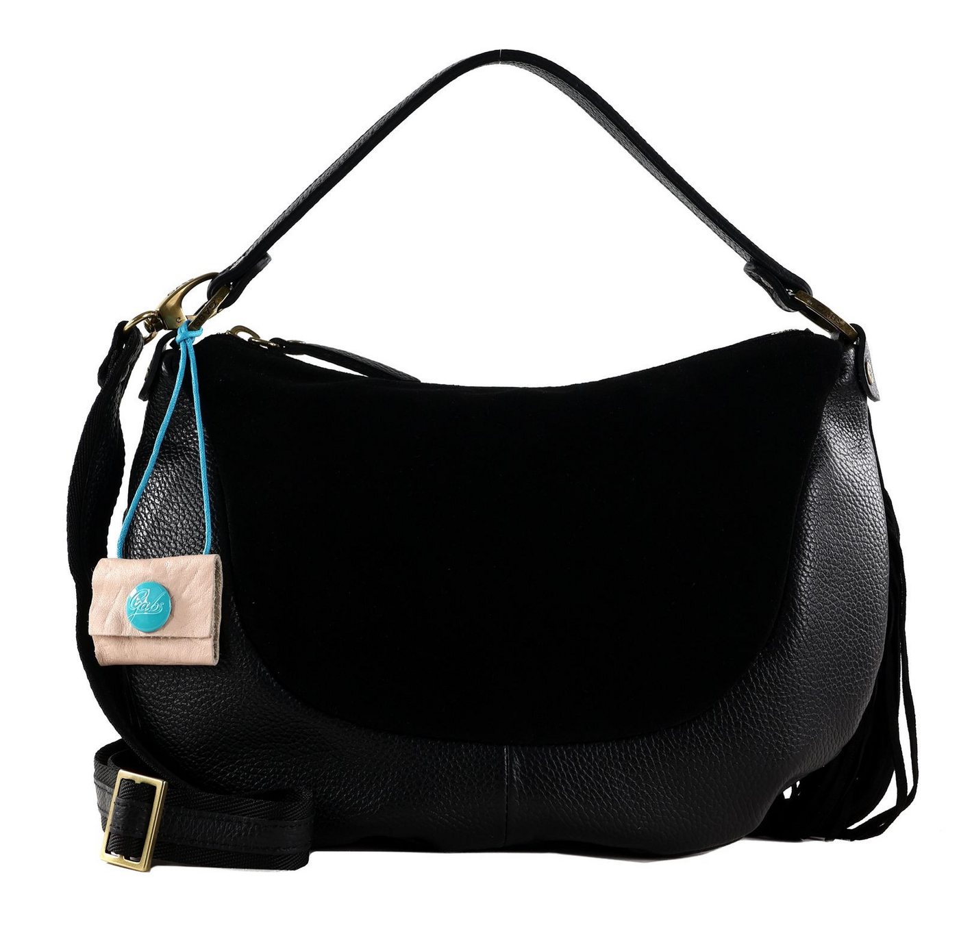 Gabs Schultertasche TG Bowling Bag, aus echtem Kalbsleder von Gabs