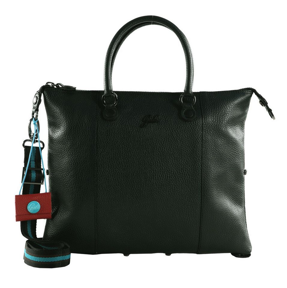 Gabs Schultertasche TG Bull Black Shoulder Bag (Set, 2-tlg), aus echtem Kalbsleder von Gabs