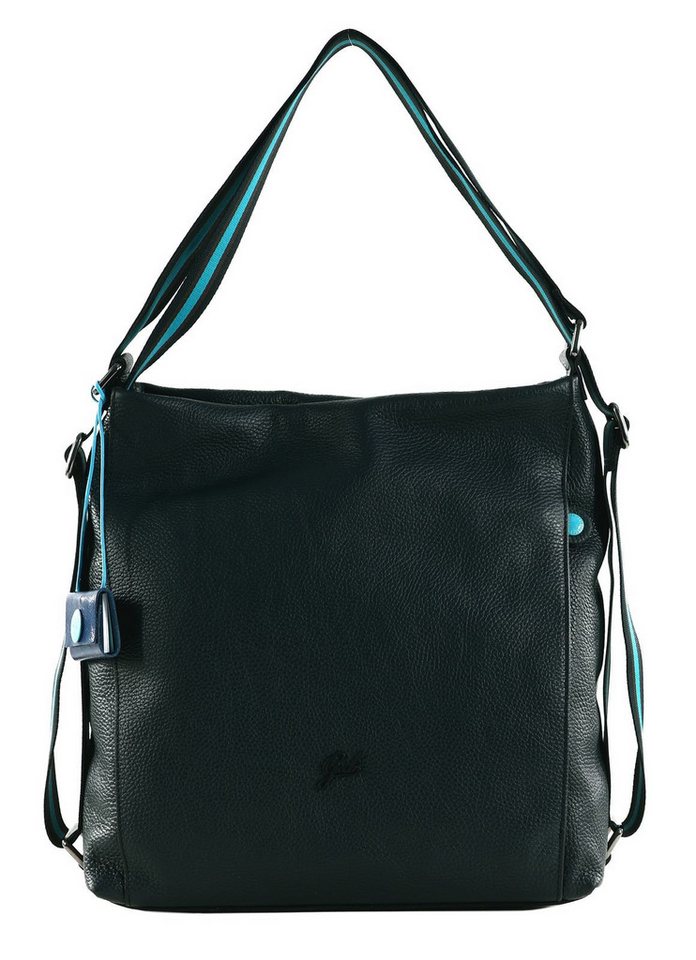 Gabs Schultertasche TG Bull Black Shoulder Bag (Set, 2-tlg), aus echtem Kalbsleder von Gabs