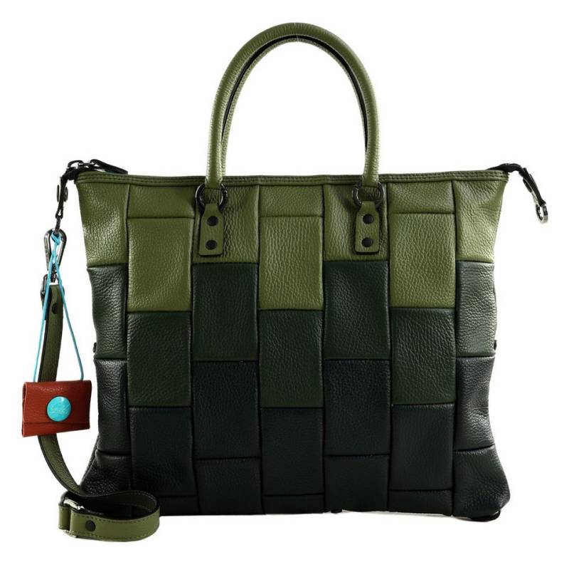 Gabs Schultertasche TG Tricolor Degrade, aus echtem Kalbsleder von Gabs