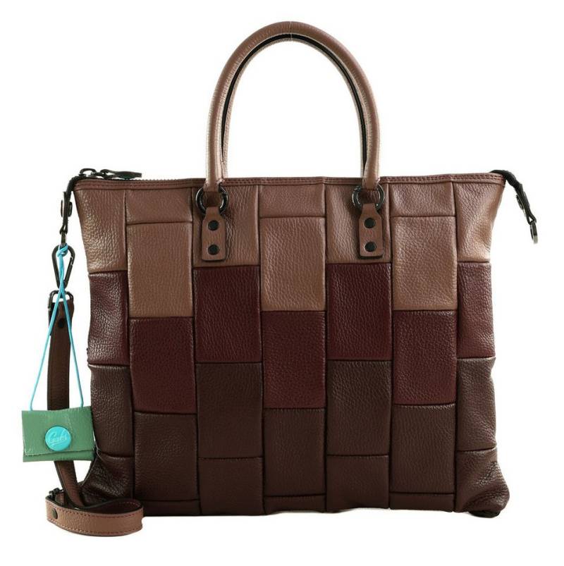 Gabs Schultertasche TG Tricolor Degrade, aus echtem Kalbsleder von Gabs