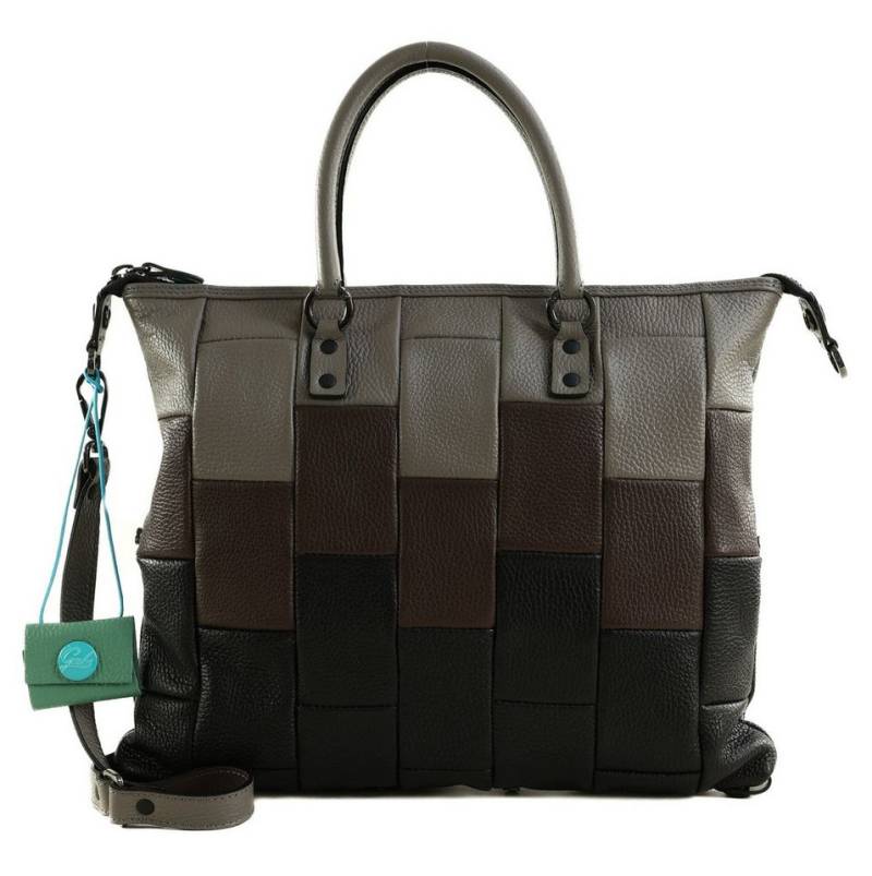 Gabs Schultertasche TG Tricolor Degrade, aus echtem Kalbsleder von Gabs