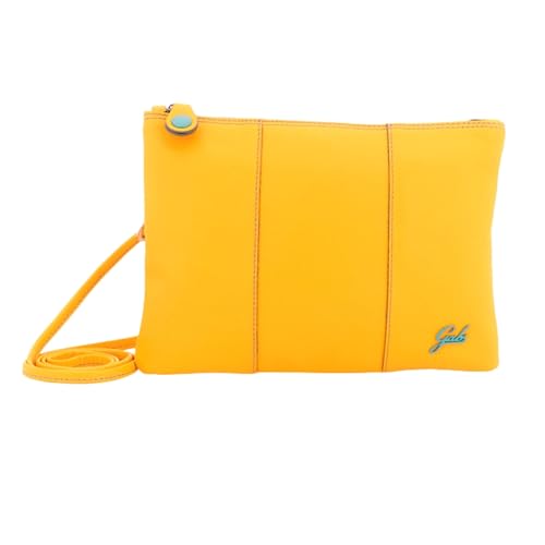 Gabs Umhängetasche Beyonce M Basic Clutch Damen Leder Gelb von Gabs