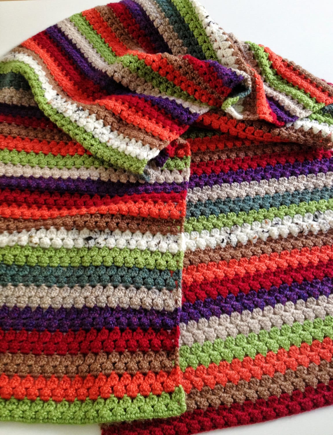 Erdige Farben Häkeln Schal Erdige Farben Häkeln Schal von GabyCrochetCrafts