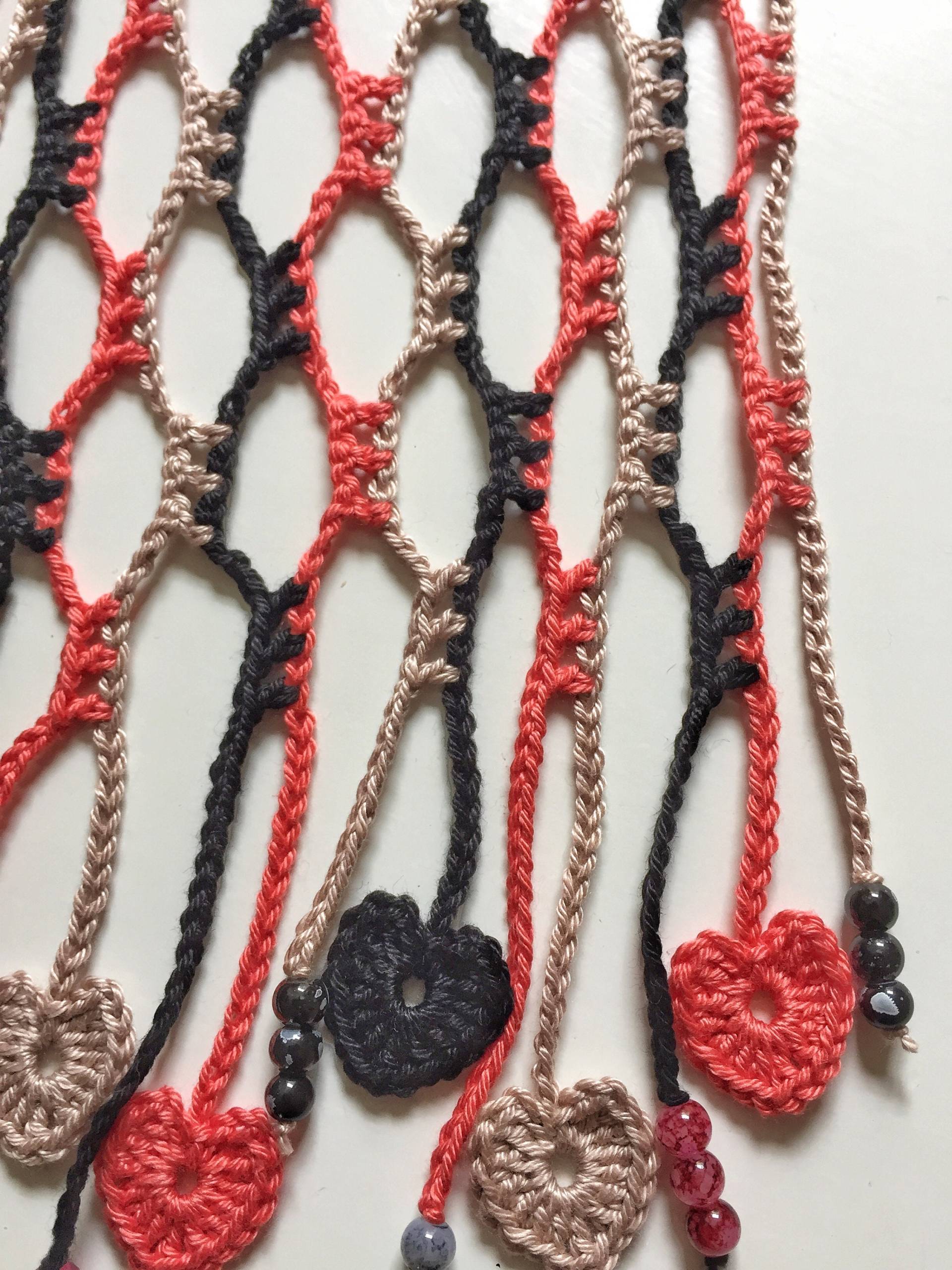 Terra & Fogo Herzige Perlen Häkeln-Sommer-Schal Terra & Fogo Herzige Perlen Häkeln-Sommer-Schal von GabyCrochetCrafts