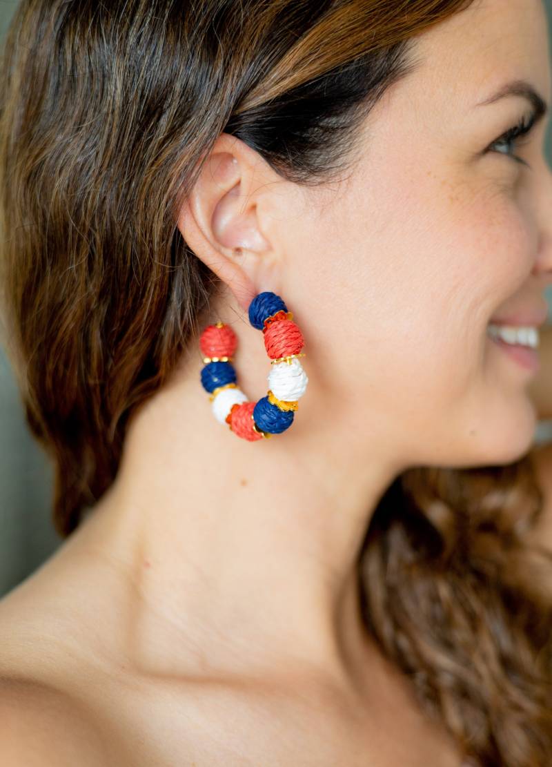 Raffia Ohrringe | Amerikanisch von GabyandGrace