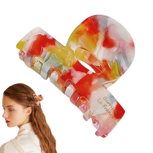 Gacqpli Haarklammern für Damen | Haarklemmen - 6.1 cm Ästhetische Kleine Feste Rutschfeste Halbhaarspangen Für Damen Mädchen Teenager Hochzeit Frisuren von Gacqpli