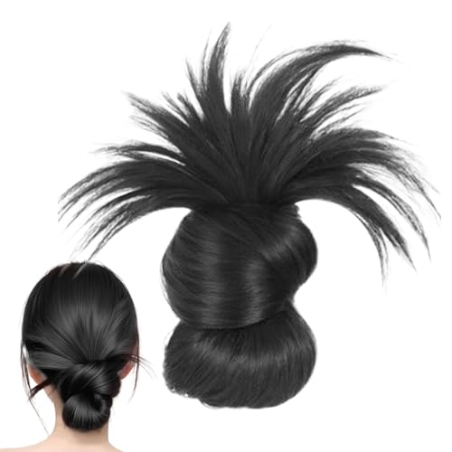 Gacqpli Unordentlicher Dutt Haarschmuck,Unordentlicher Dutt Aufsteckteil für Frauen - Weich Bequem Langlebig Für Damen Mädchen Familie Kollegen Anlässe von Gacqpli