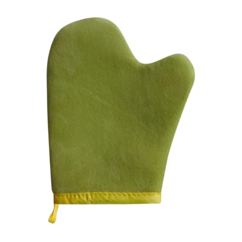 Selbstbräunungshandschuh, Wiederverwendbarer Selbstbräunung Handschuh-Applikator, 3-Lagen-Struktur, Gleichmäßige Auftragung, Für Gesicht Beine Körper Frauen Männer von Gacqpli