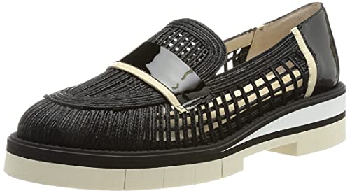 Gadea Damen LEV1451-2 Mokassin, Soutach Negro von GADEA BY LODI