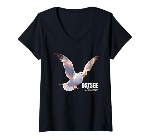 Damen Ostseeliebhaber Reise Ostseeurlaub Gadget Für Die Ostsee T-Shirt mit V-Ausschnitt Damen Ostseeliebhaber Reise Ostseeurlaub Gadget Für Die Ostsee T-Shirt mit V-Ausschnitt von Gadget für die Ostsee & Geschenke Ostseeliebhaber