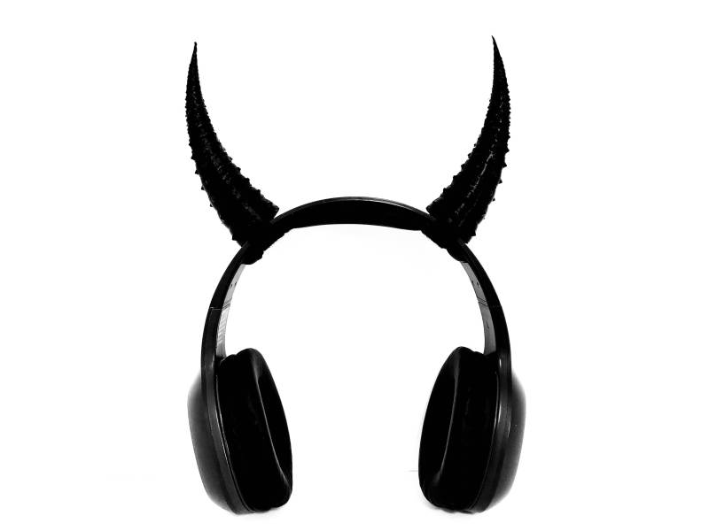 Dämone Hörner Für Kopfhörer, Cosplay & Requisiten. Twitch Streamer Gaming-Headset Aufsatz von Gadgetalicious