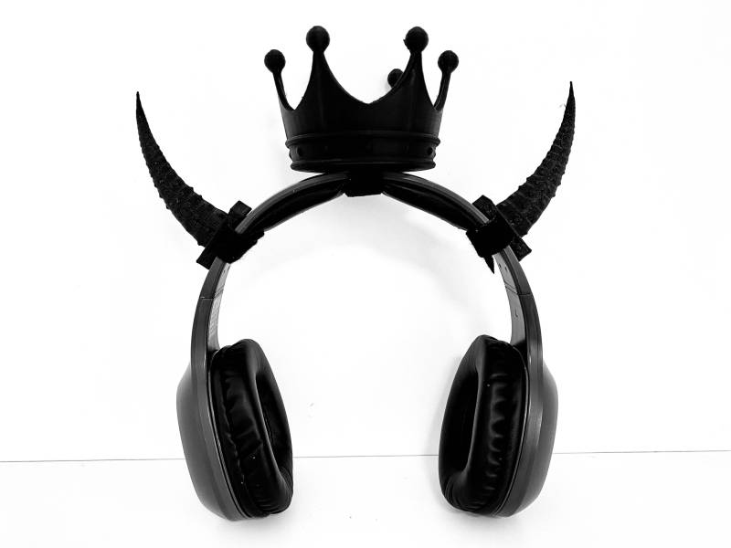 Demon Queen Set Für Kopfhörer, Cosplay & Kostüme. Twitch Streamer Gaming-Headset Aufsatz von Gadgetalicious