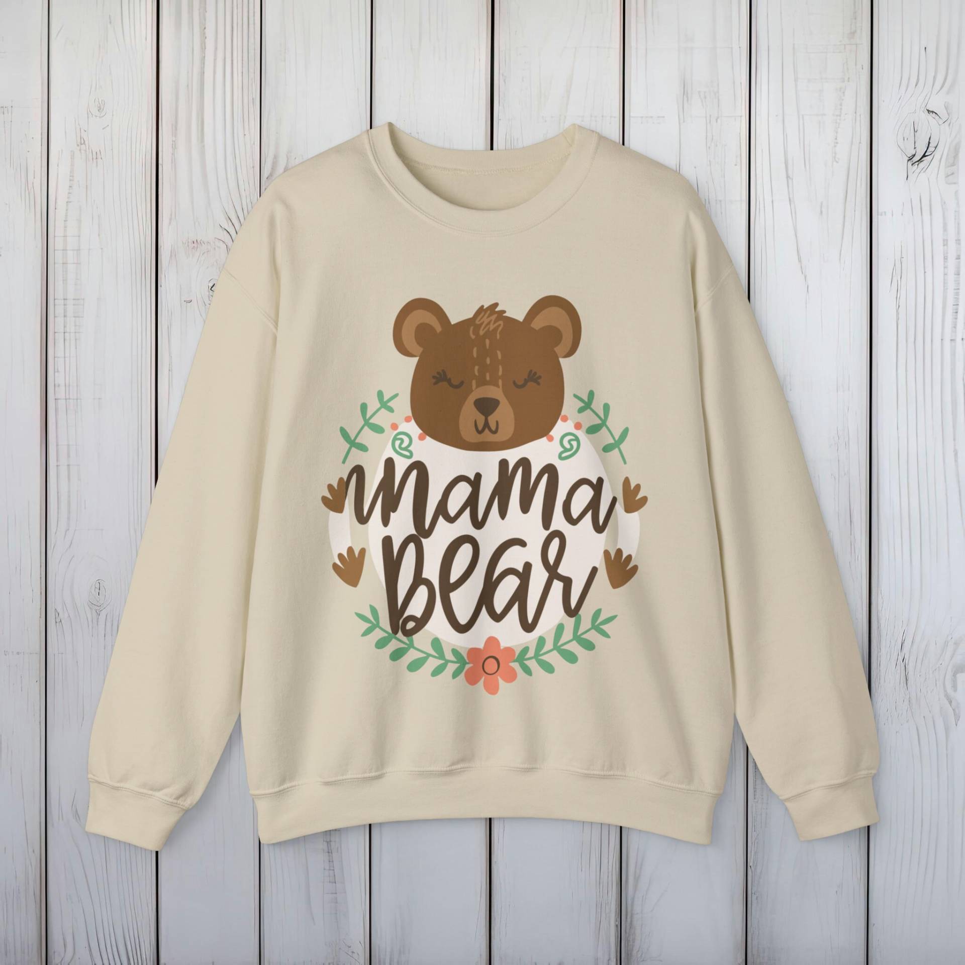 Mama Bär Sweatshirt, Mutterschaft Pullover, Crewneck, Weiches Geschenk Für von Gadgetalicious