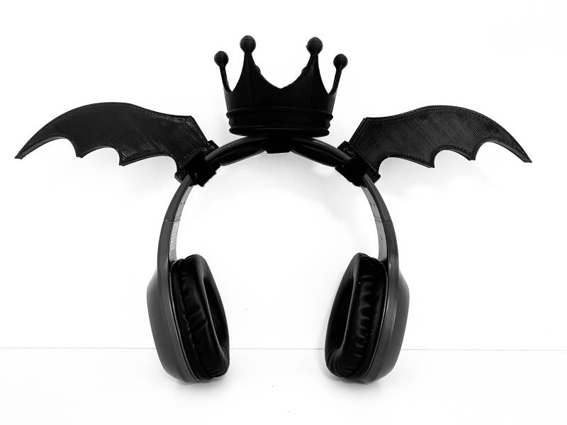 Queen Of Darkness Set Für Kopfhörer, Cosplay Props & Cosplay. Twitch Streamer Gaming-Headset Aufsatz von Gadgetalicious