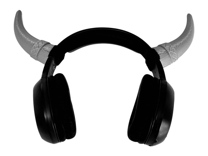 Wikinger Hörner Aufsätze & Cosplay Requisiten. Twitch Streamer Gaming-Headset Aufsatz von Gadgetalicious