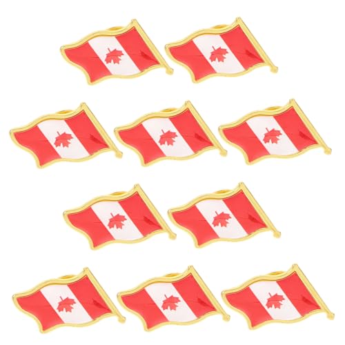 Gadpiparty 1 Satz Flagge Anstecknadel Brosche Metall Abzeichen Für Kleidung Für Frauen Und Männer Langlebig Und Einfach Anzubringen 25 Stück von Gadpiparty