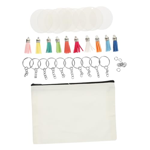 Gadpiparty 1 Satz Große Kosmetiktasche mit Reißverschluss Geräumiger Stiftaufbewahrungsbeutel aus Strapazierfähigem Canvas für DIY Projekte Kreative Nutzung Vielseitig Einsetzbar Schule von Gadpiparty