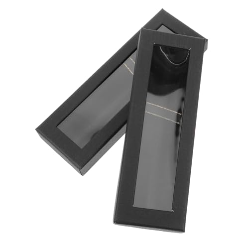 Gadpiparty 2stücke Stifteboxen Als Leer Stifteetui Mit Transparentem Fenster Stiftebox Stifte-geschenkboxen Leere Stifte-geschenkboxen Stiftverpackungsbox Für Kugelschreiber Leicht Und von Gadpiparty