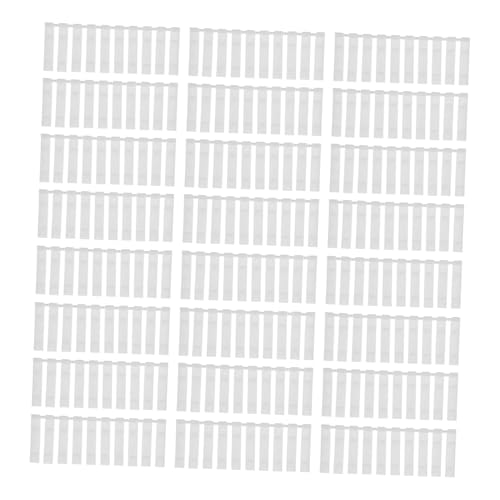 Gadpiparty 1 Schachtel Kartensiegel kartenschutz sperren Lagerung Blanko-Versiegelungsstreifen zur Kartensicherheit Daten Identifikation Zugang leer Zurück Kosten vorübergehend Plastik Weiß von Gadpiparty