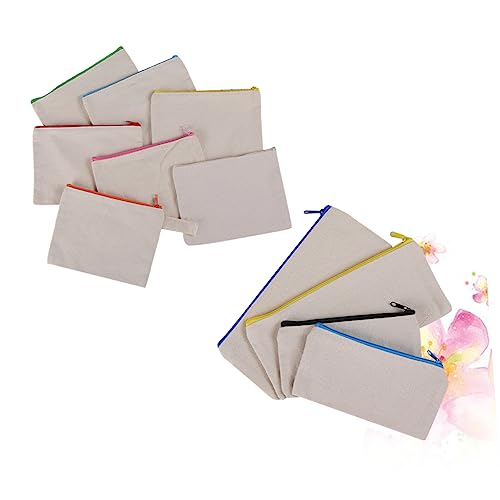 Gadpiparty 10 Stück Baumwoll Canvas Reißverschlusstaschen Große Kapazität Multifunktionale Stifttasche Kosmetiktasche Leicht Waschbar Für Schule Reise Alltag Zufällige Farbe Zufällige Farbe Gadpiparty 10 Stück Baumwoll Canvas Reißverschlusstaschen Große Kapazität Multifunktionale Stifttasche Kosmetiktasche Leicht Waschbar Für Schule Reise Alltag Zufällige Farbe Zufällige Farbe von Gadpiparty