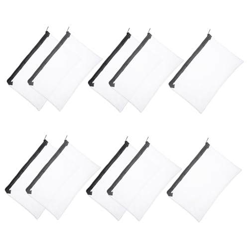 Gadpiparty 10 Stück transparentes Federmäppchen Make -up -Tasche für Frauen Kosmetiktasche Klarer Bleistiftbeutel Federmäppchen für Mädchen Aktentaschen Vorratsbeutel des Brettspiels PVC Gadpiparty 10 Stück transparentes Federmäppchen Make -up -Tasche für Frauen Kosmetiktasche Klarer Bleistiftbeutel Federmäppchen für Mädchen Aktentaschen Vorratsbeutel des Brettspiels PVC von Gadpiparty