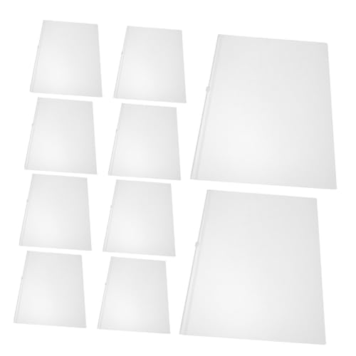 Gadpiparty 10 Stück wasserdichte Aktentasche Organisation Reißverschluss groß hoch dekorative Schreibwarentasche Dokumenttasche Aufbewahrungstasche für Dokumente Praktische Bleistiftbeutel pp von Gadpiparty