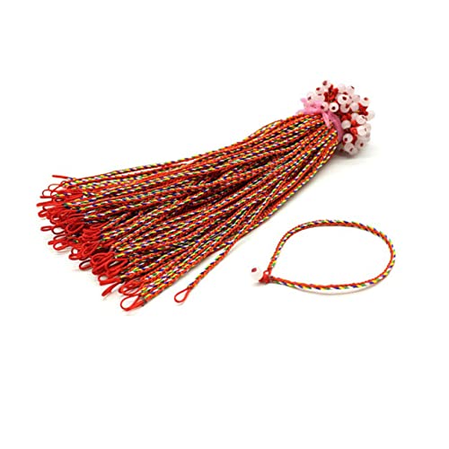 Gadpiparty 100stücke Handgefertigte Webarmbänder Für Frauen Und Mädchen Bunter Geflochtener Armband-webschmuck Langlebiges Alltags Oder Party-dekorations- von Gadpiparty