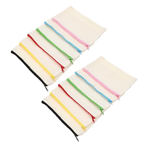 Gadpiparty 12stücke Schminktasche Aus Mit Reißverschluss Kosmetiktasche Für Reisen Urlaub Und Business Make-up-Organizer Für Lippenstift Lidschatten Und Kosmetik Leicht Und Tragbar Für von Gadpiparty