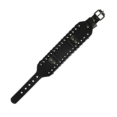 Gadpiparty 1stk Gurt Jahrgang Smart Watch Ersatzarmband Smartwatch Reloj Inteligente Uhrarmband Gürtel Echtes Leder Zarter Riemen Mann Lagen Rindsleder Punk Anschauen von Gadpiparty