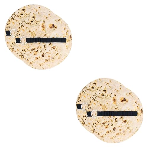 Gadpiparty 2 Sätze Kleines Federmäppchen Tortilla-Bleistift Leinen Fall Tortilla-federmäppchen Tasche Buntstiftträger Stiftorganisator Stiftfälle Etui Segeltuch 2 Stücke * 2 von Gadpiparty