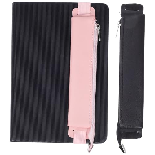Gadpiparty 2stücke Federmäppchen Mit Reißverschluss Elastischer Stifthalter Für Notebooks Tragbare Stifttasche Für Schreibwaren Planer Büchergeschenk Pack von Gadpiparty