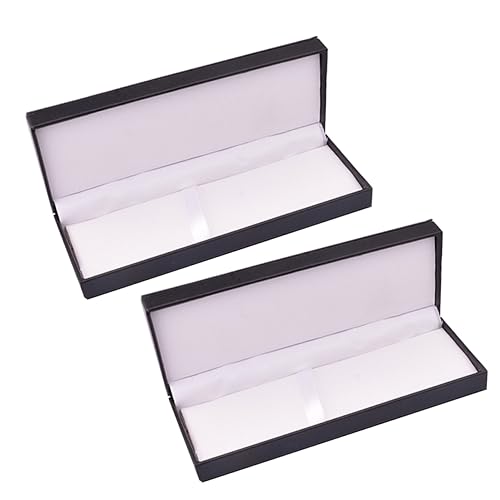 Gadpiparty 2 Stück Geschenkstiftschachtel schreibwaren Bleistifthalter Stiftbehälter Schwarz von Gadpiparty