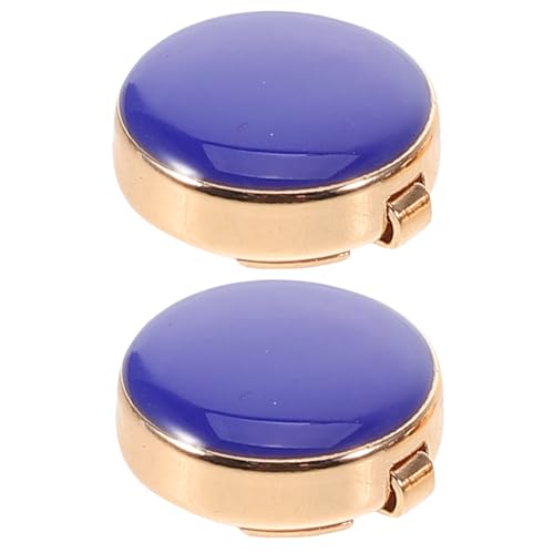 Gadpiparty 2stücke Manschettenknöpfe Aus Kupfer Schwarz Für Formelle Hemden Smoking-accessoires Hochzeit Geschäftsanlässe Langlebig Poliert von Gadpiparty